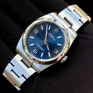 Rolex Oyster Perpetual 36 , Blue dial , Aço & Impecável!