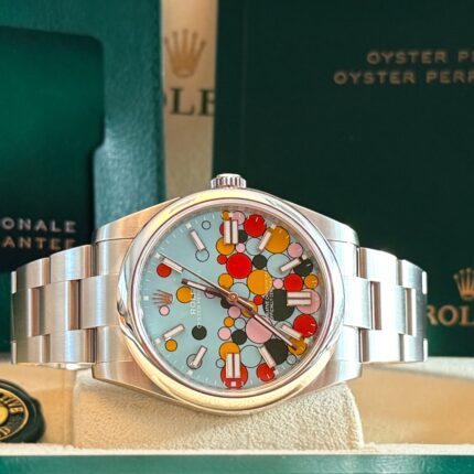 Rolex Oyster Perpetual 41 , Celebration Dial , Ano 2024 e Completo.