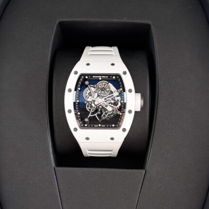 Richard Mille RM055 Bubba Watson , Branco , Cerâmica e Completo!