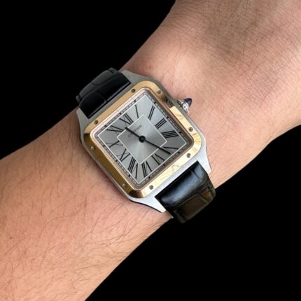Cartier Santos Dumont Large , Ouro Rosa , Ano 2024 e Completo