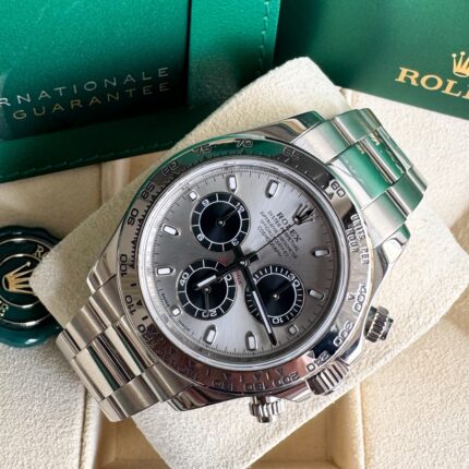 Rolex Daytona Ouro Branco Ghost , Full Gold e Completo!