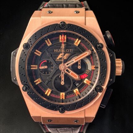Hublot King Power F1 , Ouro Rosa , 48mm e Completo
