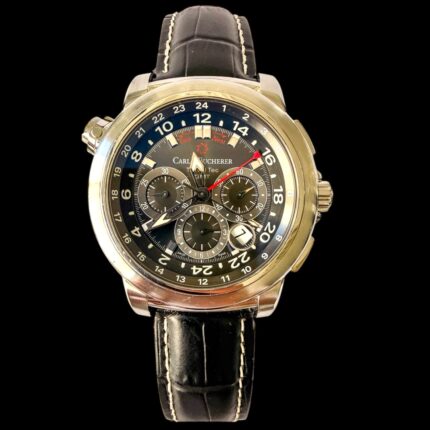 Carl F.Bucherer Patravi TravelTec , 3 Time Zone e Raro!