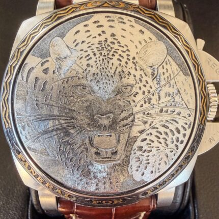 Panerai Luminor Sealand for PURDEY  Leopard , S.Limitada de 17 peças e Raro!