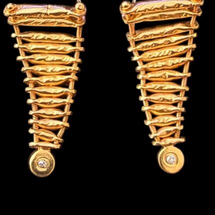 Brincos H.Stern Ouro Amarelo , Miscigens Carlinhos Brown Indiado!