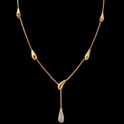 Colar H.Stern Drops em Ouro amarelo com Brilhantes!