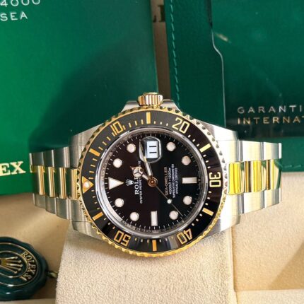 Rolex Sea-Dweller 43 Ouro e Aço , Mod.Novo e Completo!