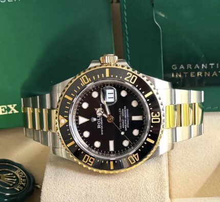 Rolex Sea-Dweller 43mm , Ouro , Aço , Mod.Novo e Completo
