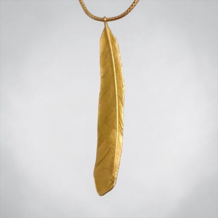 Colar H.Stern Pena Grande em Ouro Amarelo!