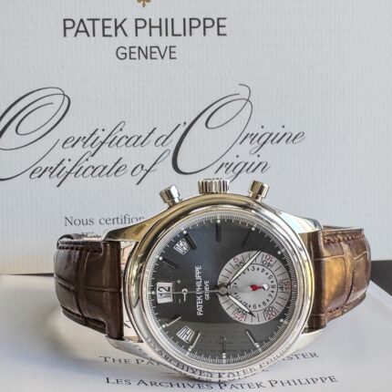 Patek Philippe Complications em Platina Calendário Anual , Chrono e Completo!