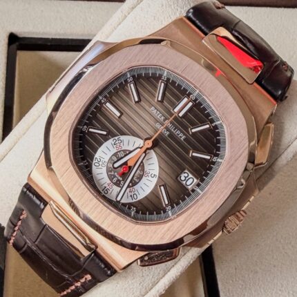 Patek Philippe Nautilus Chrono 5980R , Ano 2015 e Ouro Rosa!