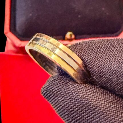 Aliança Cartier Trinity em ouro, 3.5mm e tamanho 48!