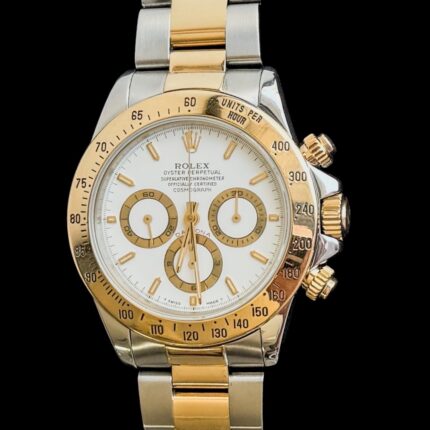 Rolex Daytona Ouro e Aço, Ano 1995, Zenith e Completo!