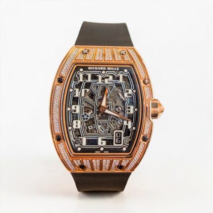 Richard Mille RM67-01 em Ouro Rosa e Diamantes e Full Set