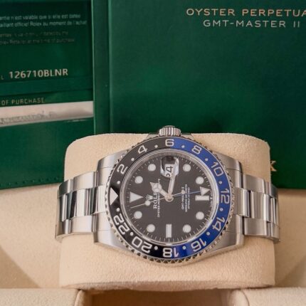 ROLEX GMT-MASTER II BATMAN, OYSTER, MOD.NOVO E FULL SET